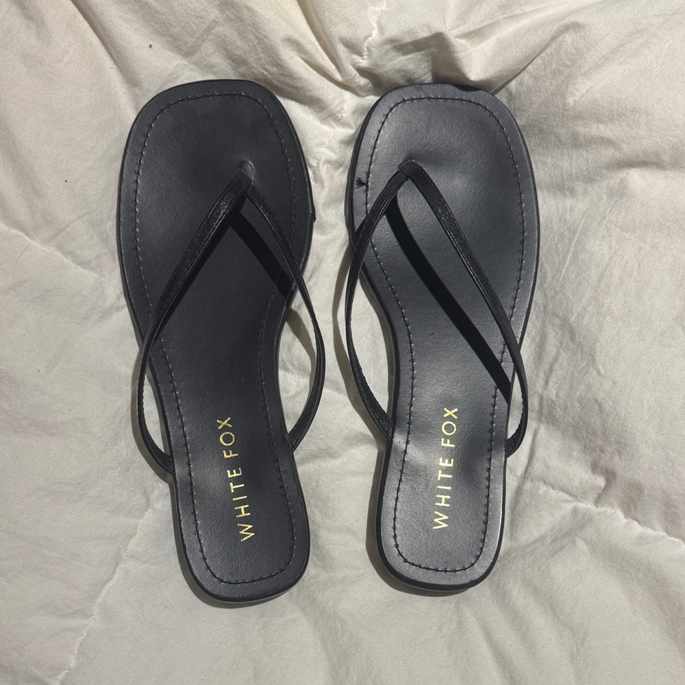 White Fox Boutique Black Women's Sandals